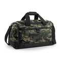 Jungle Camo - Front - BagBase Sports Holdall - Duffle Bag