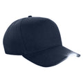 French Navy - Front - Beechfield LED Light Baseball Cap