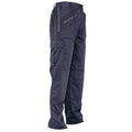 Navy - Front - Portwest Womens-Ladies Action Work Trousers - Pant