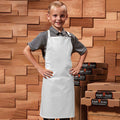 White - Back - Premier Childrens-Kids Bib Apron