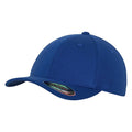 Royal Blue - Front - Yupoong Mens Flexfit Double Jersey Cap