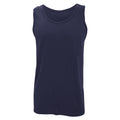 Navy - Front - Gildan Mens Softstyle® Tank Vest Top