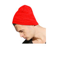 Blaze Orange - Back - Yupoong Flexfit Unisex Heavyweight Standard Beanie Winter Hat