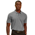 Heather - Back - Asquith & Fox Mens Plain Short Sleeve Polo Shirt