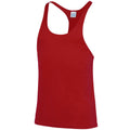 Arctic White - Pack Shot - AWDis Just Cool Mens Plain Muscle Sports-Gym Vest Top