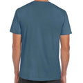 Indigo Blue - Back - Gildan Mens Short Sleeve Soft-Style T-Shirt