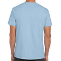 Light Blue - Back - Gildan Mens Short Sleeve Soft-Style T-Shirt