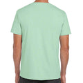 Mint Green - Back - Gildan Mens Short Sleeve Soft-Style T-Shirt