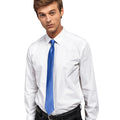 Royal - Back - Premier Colours Mens Satin Clip Tie