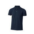 Navy - Front - Nimbus Mens Harvard Stretch Deluxe Polo Shirt