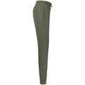 Olive - Side - Russell Mens Authentic Jogging Bottoms