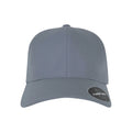 Stone Grey - Front - Yupoong Flexfit Unisex Delta Waterproof Cap