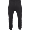 Black - Front - Build Your Brand Mens Heavy Deep Crotch Sweatpants