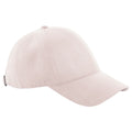 Dusky Pink - Front - Beechfield Unisex Faux Suede Cap