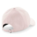 Dusky Pink - Back - Beechfield Unisex Faux Suede Cap