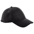 Black - Front - Beechfield Unisex Faux Suede Cap