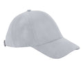 Light Grey - Front - Beechfield Unisex Faux Suede Cap