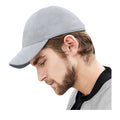 Light Grey - Back - Beechfield Unisex Faux Suede Cap