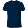 Mountain Blue - Back - Fruit Of The Loom Mens Iconic 195 Ringspun Premium Tshirt