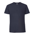 Deep Navy - Front - Fruit Of The Loom Mens Iconic 195 Ringspun Premium Tshirt