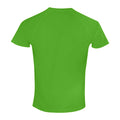 Lime - Back - Spiro Adults Unisex Impact Aircool Tee