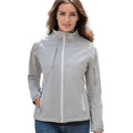 Stone - Pack Shot - Russell Women-Ladies Bionic Softshell Jacket