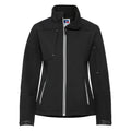 Black - Front - Russell Women-Ladies Bionic Softshell Jacket