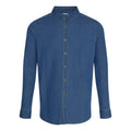 Dark Blue - Front - AWDis So Denim Mens Jack Denim Shirt