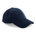 Navy - Front - Beechfield Unisex Adults Air Mesh 6 Panel Cap