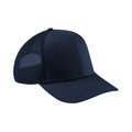 Navy - Front - Beechfield Unisex Adults Urbanwear Trucker Cap