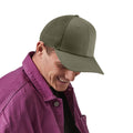 Olive Green - Back - Beechfield Unisex Adults Urbanwear Trucker Cap