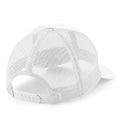 White - Back - Beechfield Unisex Adults Urbanwear Trucker Cap