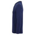 Indigo - Side - Premier Mens Long John Roll Sleeve Tee