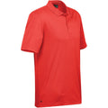 Red - Side - Stormtech Mens Eclipse H2X Dri Piqu Polo