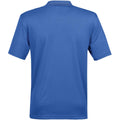 Azure Blue - Back - Stormtech Mens Eclipse H2X Dri Piqu Polo