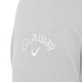 Pearl Blue - Side - Callaway Mens Ribbed V Neck Merino Sweater