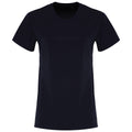 French Navy - Front - TriDri Womens-Ladies Embossed Panel T-Shirt