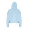 Sky Blue - Back - TriDri Womens-Ladies Cropped Oversize Hoodie