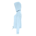 Sky Blue - Side - TriDri Womens-Ladies Cropped Oversize Hoodie