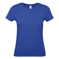 Cobalt Blue - Front - B&C Womens-Ladies #E150 T-Shirt