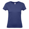 Electric Blue - Front - B&C Womens-Ladies #E150 T-Shirt