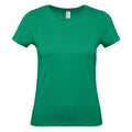 Kelly Green - Front - B&C Womens-Ladies #E150 T-Shirt