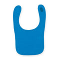 Sapphire - Front - Larkwood Baby Unisex Plain & Contrast Bib (Pack of 2)