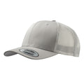 SIlver - Back - Yupoong Flexfit Retro Snapback Trucker Cap (Pack of 2)