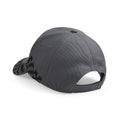 Graphite Grey - Side - Beechfield Unisex Grand Prix Baseball Cap (Pack of 2)