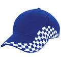 Bright Royal - Back - Beechfield Unisex Grand Prix Baseball Cap (Pack of 2)