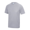 Heather Grey - Front - AWDis Just Cool Mens Performance Plain T-Shirt