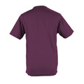 Plum - Back - AWDis Just Cool Mens Performance Plain T-Shirt