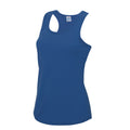 Royal Blue - Side - AWDis Just Cool Girlie Fit Sports Ladies Vest - Tank Top