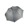 Slate Grey - Front - Kimood Unisex Large Plain Golf Umbrella (Pack Of 2)